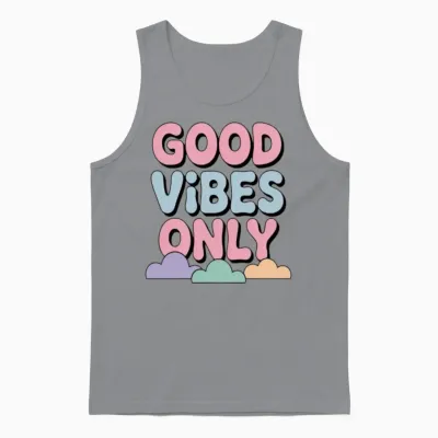 True Friend Walks in – Friendship Quote Unisex Tank Top - Sport Grey