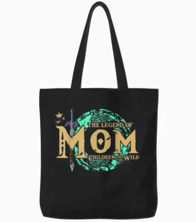 Die Legende Von Mama Children of the Wild Mother's Day Tote Bags - Black