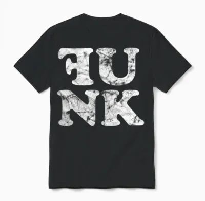 Funk Music Retro Unisex T-Shirt - Black