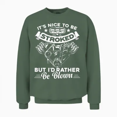 Mechanic Funny Unisex Sweatshirt - Military Green