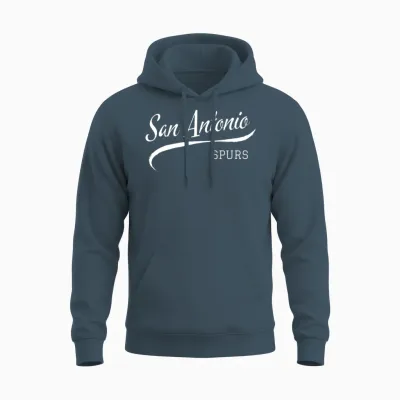 Spurs Retro Unisex Hoodie - Dark Heather