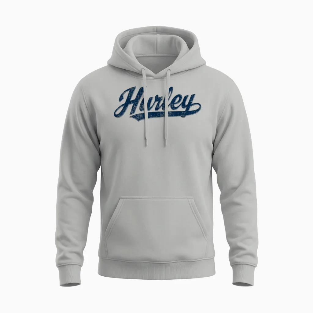 Hurley, Ky Vintage Sunset Retro Unisex Hoodie in Ash