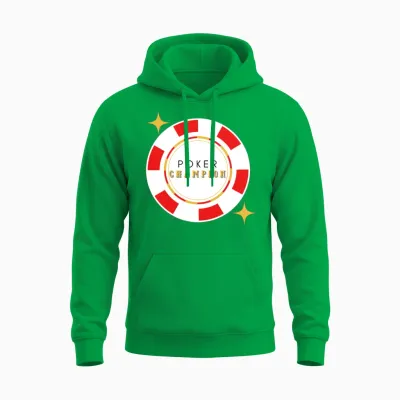 Poker Champion Unisex Hoodie - Irish Green