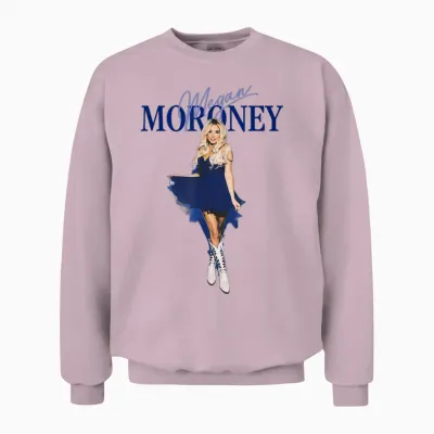 Megan Moroney Am I Okay Dress Unisex Sweatshirt - Light Pink