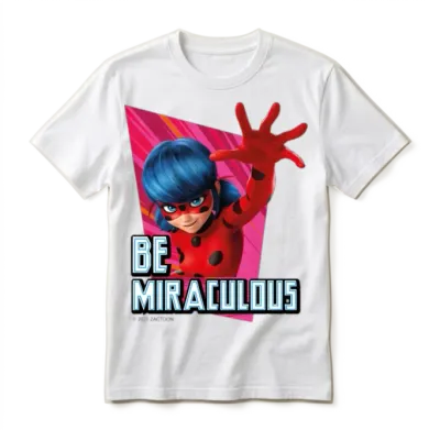 Miraculous Ladybug Be Miraculous Unisex T-Shirt - White