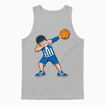 Griechenland Basketball Trikot Griechenland Basketball Unisex Tank Top - Ash