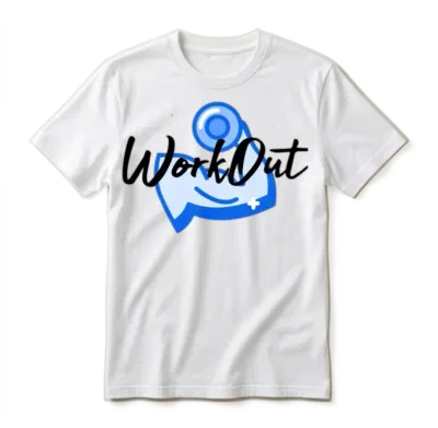 Workout Muscles Unisex T-Shirt - White