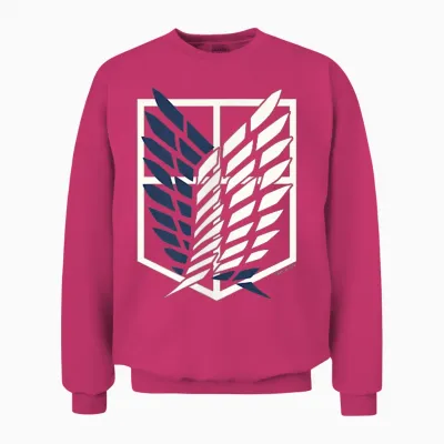 Attack on Titan Small Scout Regiment Shield Chest Anime Unisex Sweatshirt - Heliconia