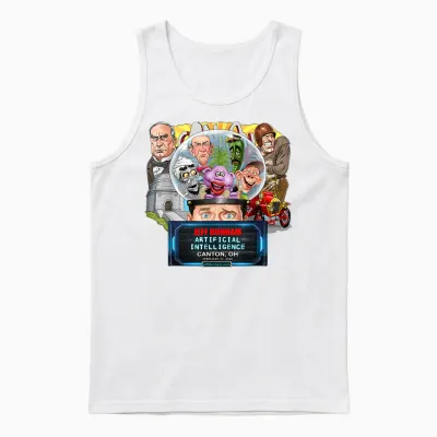 Jeff Dunham Canton, Oh (2026) Unisex Tank Top - White