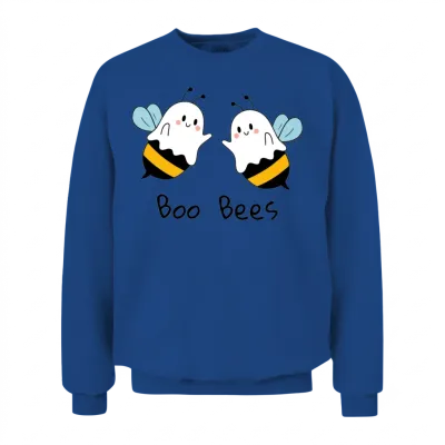 Boo Bees Haloween Unisex Sweatshirt - Royal