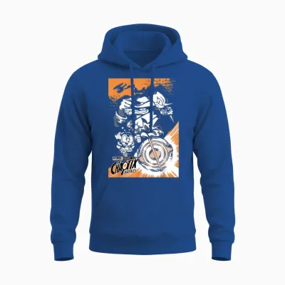 Sonic the Hedgehog Chaotix Casefiles Main Art Unisex Hoodie - Royal