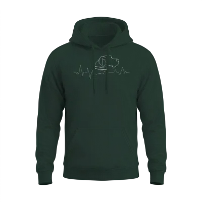 Dog-Breed Great-Dane-Dog Dog-Moms Dog-Dad Unisex Hoodie - Forest