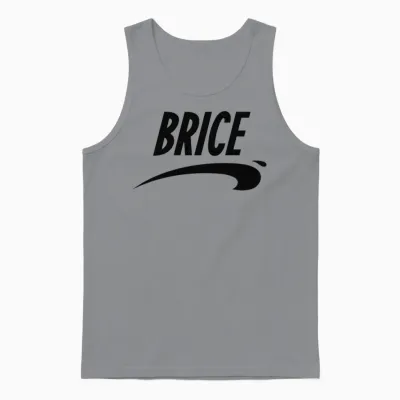 Brice in Nice Unisex Tank Top - Sport Grey