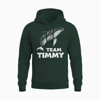 Mannschaft Timmy Der Ostseewal Unisex Hoodie - Forest