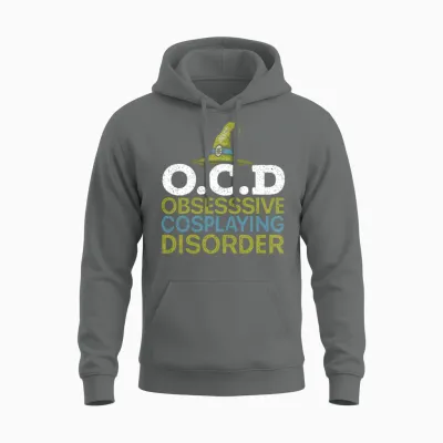 Obsessive Cosplaying Disorder Cosplayer Cosplay Unisex Hoodie - Graphite Heather