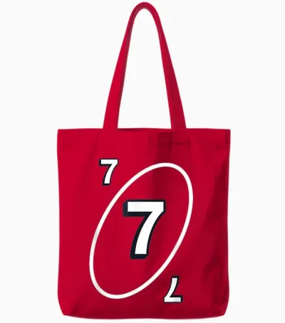 Carte Uno 7 Tote Bags - Red