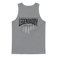 Legendaddy Nobody Is Cooler Since 1974 Unisex Tank Top - Sport Grey – 1
