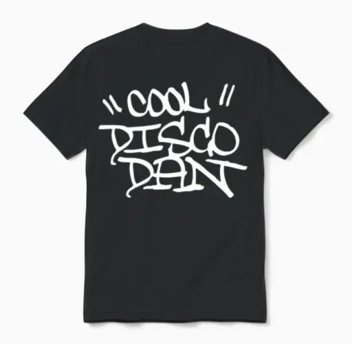 Cool Disco Dan Unisex T-Shirt in Black