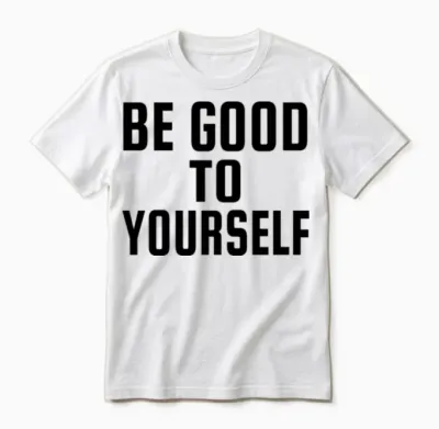 Be Good to Yourself Unisex T-Shirt - White