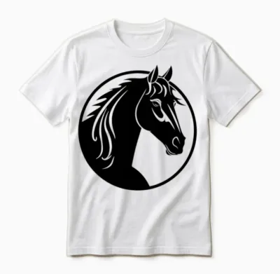 Horse Equine Pony Unisex T-Shirt - White