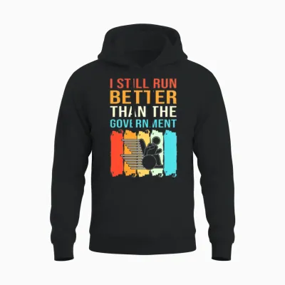 Wheelchair Bound Amputee Handicap Unisex Hoodie - Black