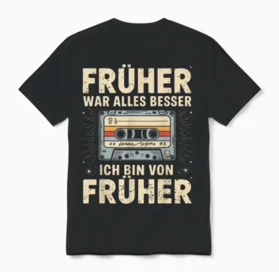 Retro Cassette 80s 90s Party 90s Costume Fancy Dress T-Shirt, Black Unisex T-Shirt - Black