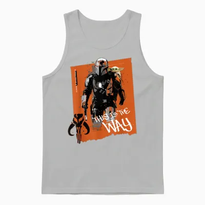 Star Wars: the Mandalorian and Grogu Movie This Is the Way Unisex Tank Top - Ash