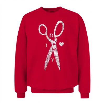 Women Unisex Sweatshirt - Red