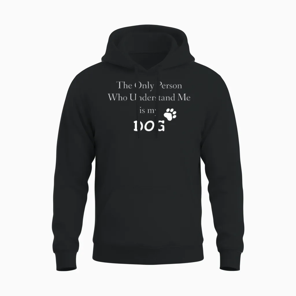 Dogs Dog Lovers Gift Unisex Hoodie in Black