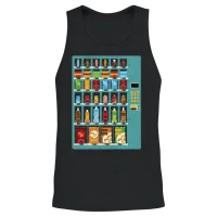 Vending Machine Drinks Vending Machine Unisex Tank Top - Black – 2