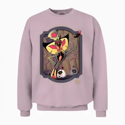 Hazbin Hotel - Sir Pentious Unisex Sweatshirt - Light Pink