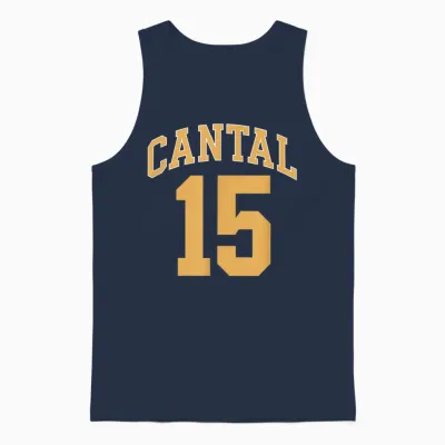 Cantal 15 T-Shirt, Black, S Unisex Tank Top - Navy