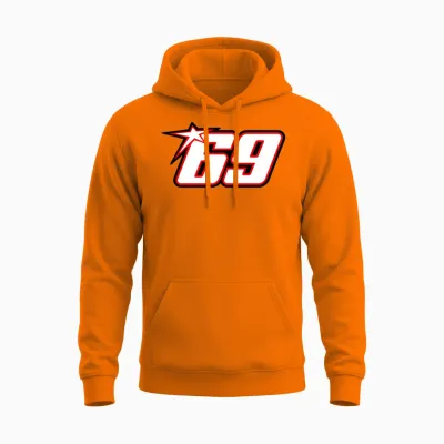 Hayden 69 Unisex Hoodie - Safety Orange
