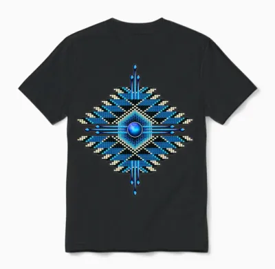 Native Sunburst 31 Unisex T-Shirt - Black