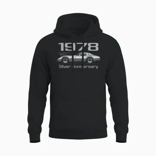 25th Anniversary 03 Unisex Hoodie - Black