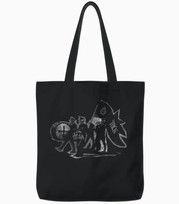 My Chemical Romance Zine Machine Tote Bags in Black