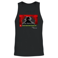 Mystery Movies from the 1930's & 40's Unisex Tank Top - Black – 2