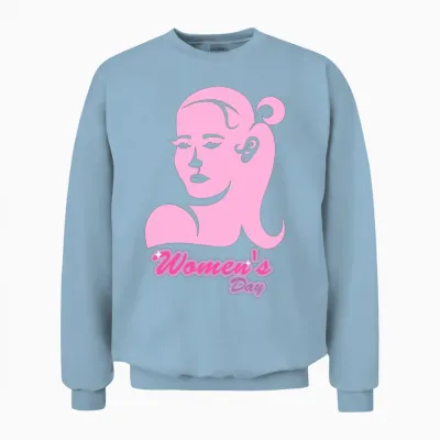 Women's Day Unisex Sweatshirt - Light Blue