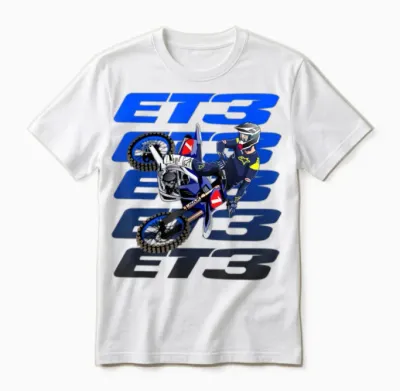 Et3 Eli Motocross Tomac Supercross Unisex T-Shirt - White