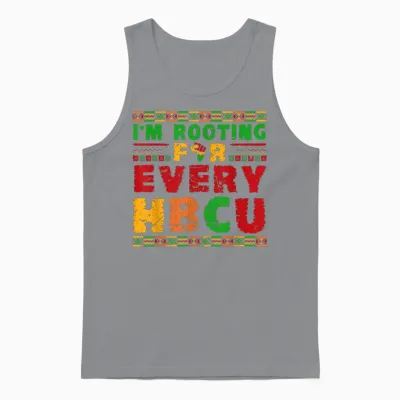 I'm Rooting for Hbcu Historically Black College Universities Unisex Tank Top - Sport Grey