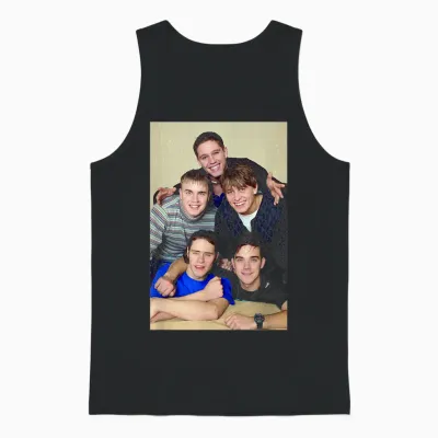 Take That Boy Band Gruppenfoto 1993 Unisex Tank Top - Black