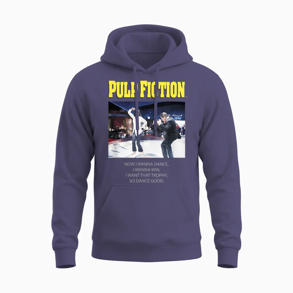 Dance Good Classic Movie Zitat Grafik Unisex Hoodie in Heather Sport Dark Navy