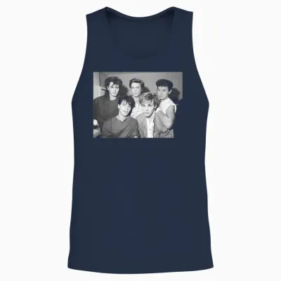 Duran Duran Rio Era Bandfoto 1982 Unisex Tank Top - Navy