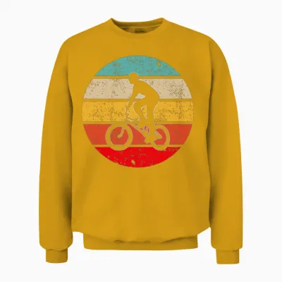 Bmx Retro Unisex Sweatshirt - Gold
