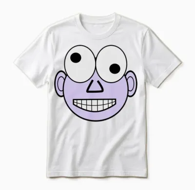 Funny Face Unisex T-Shirt - White