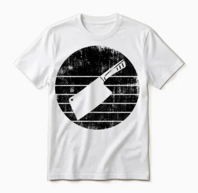 Cleaver Sketch Unisex T-Shirt - White