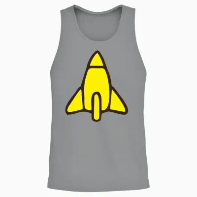 Reggie Rocket Unisex Tank Top - Sport Grey