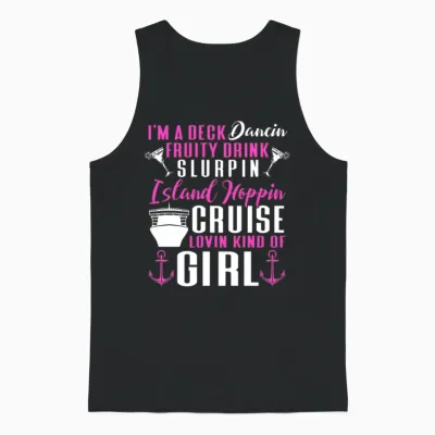 Cruising Cruise Ship Unisex Tank Top - Black