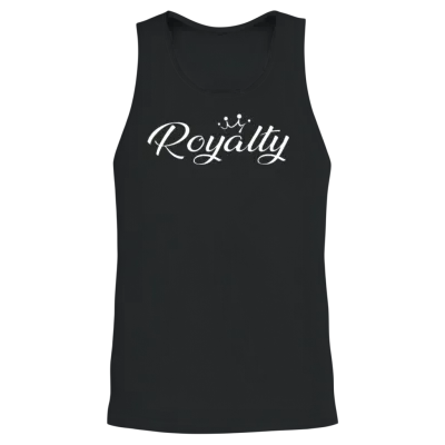 Royalty Family Unisex Tank Top - Black