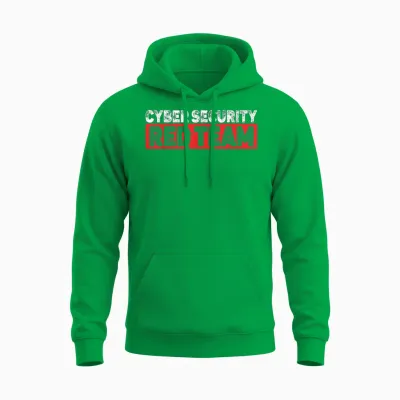 Red Team Cyber Security to Programmierer or Cyber Security Team Unisex Hoodie - Irish Green